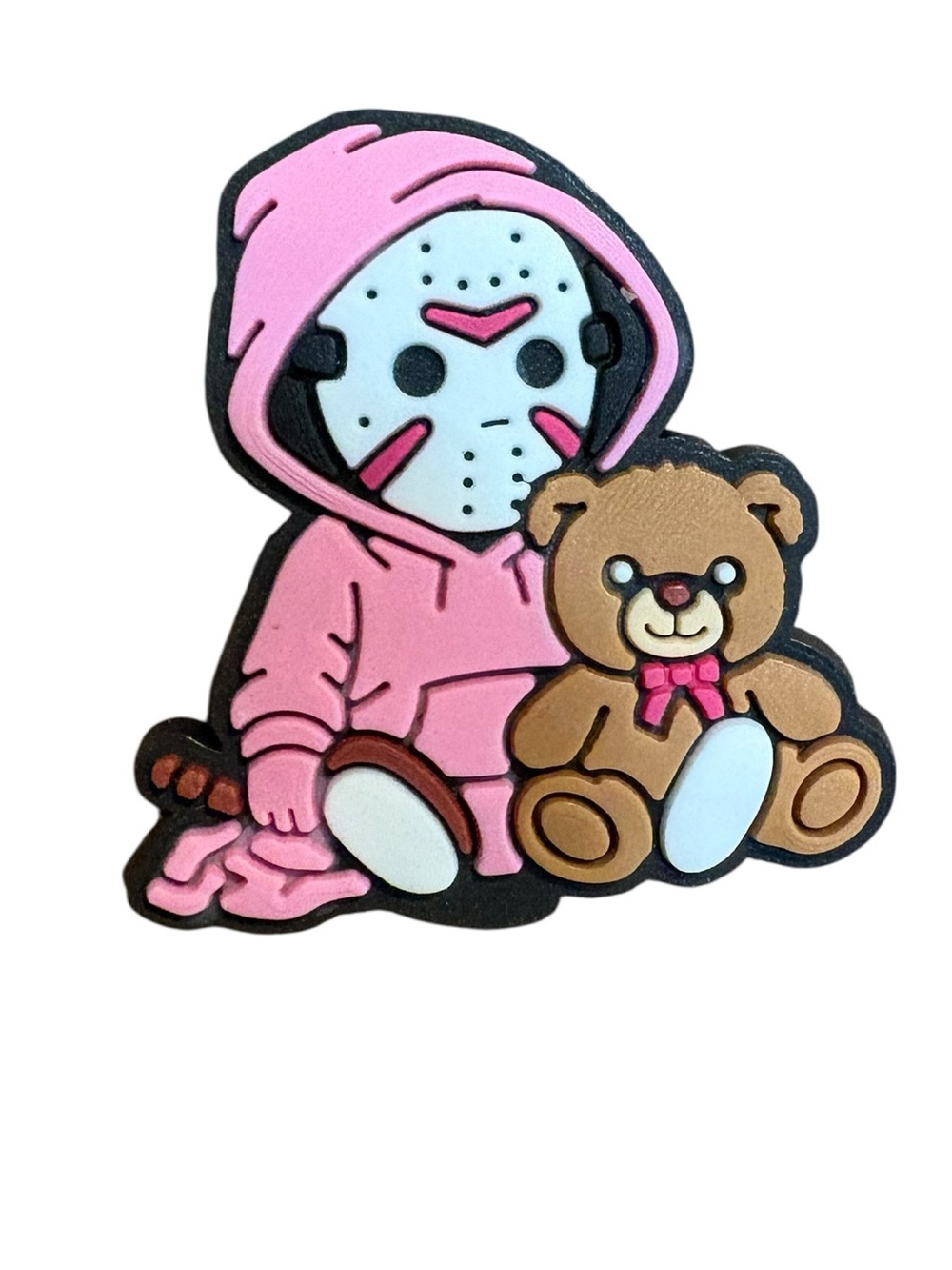 Baby Jason Voorhees Croc Charm